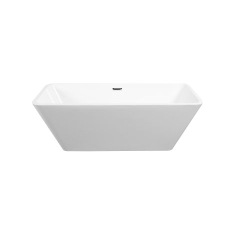 Vasca da bagno freestanding in acrilico Vasca da bagno moderna freestanding con piletta L168/B75/H58 cm (1/5)