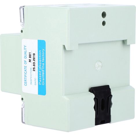 Compteur électrique monophasé 5-100A 230VAC rail DIN écran LCD numérique mesureur consommation électrique (1/5)