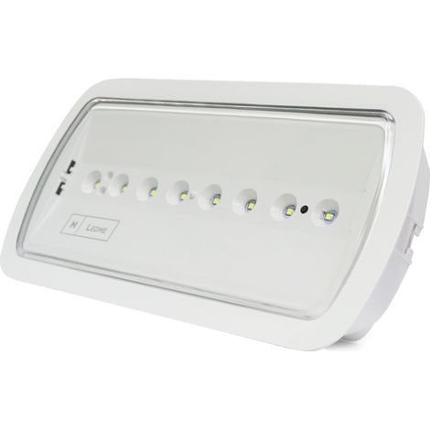 IluminaShop - Emergencia LED 400Lm 4W con AutoTest (1/4)