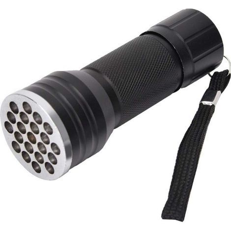 Réparation De Téléphone Portable Lampe De Poche Led, Traitement Uv De Colle Ultra Violet Léger 21 Perles De Lampe Pour Encre Fluorescente (Encre Invisible), Verrerie Fissurée (1/5)