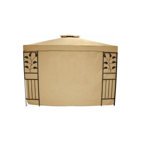Seitenwand Livorno beige ohne Fenster, 2er-Set (1/2)