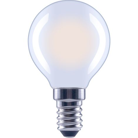 AMPOULE FIL. LED, E14, 470LM REM. 40W, AMP. GOUTTE, MTE, BLC CHD, RÉG. XAVAX