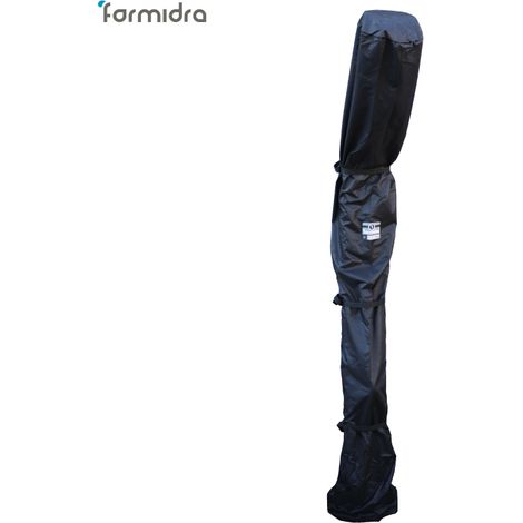 Formidra – Housse d'hivernage pour douche solaire – Imperméable et anti-UV – Diamètre 29cm, hauteur 243cm – Installation facile avec sangles et fermeture éclair