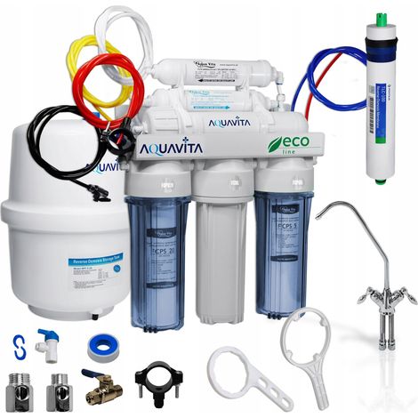 Osmoseur domestique 6 étapes de filtration RO6