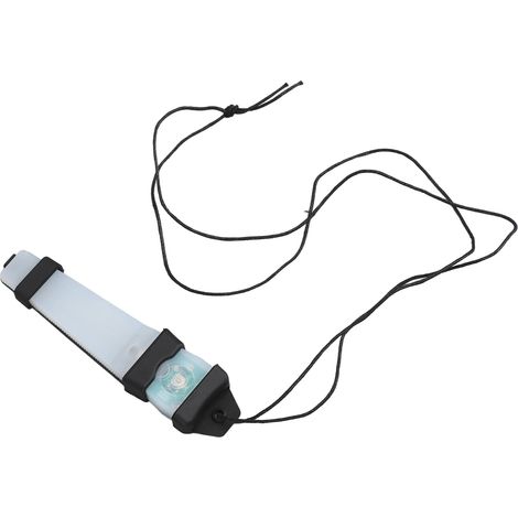 Helmsignalleuchte, persönliches Identifikationslicht, blinkendes militärisches Sicherheitssignallicht, Überlebenslicht für den Außenbereich, schwarz (blaues Licht) (1/5)