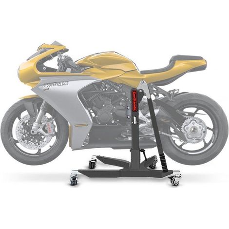 Cavalletto da officina Centrale CS Power per MV Agusta Superveloce 800 / S 19-25 grigio