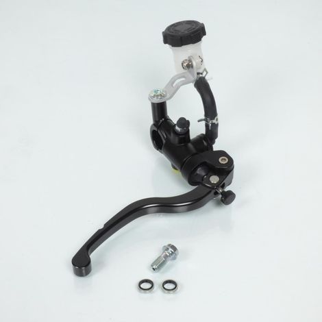 Maître cylindre de frein avant hydraulique radial noir pour moto (1/5)