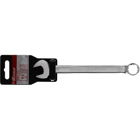 R09100150 Llave combinada de anillo y boca 15 mm longitud 185 mm (1/4)