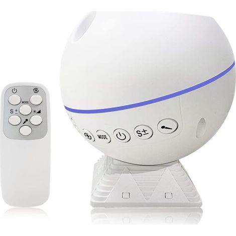 Projecteur Ciel Etoile, Veilleuse etoile projection, Projecteur Galaxie LED Nébuleuse Ciel Étoilé Nuage Lune avec Télécommande, 10 Modes Colorés pour Enfants et Adultes [Classe énergétique A] (1/4)
