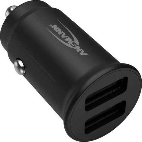 Chargeur Usb 2 Connexions Cc212 Pour Prise Allume-cigare 12-24 V Dc - 12 W. Tension De Sortie : 5 V Dc . Courant De Charge Max: