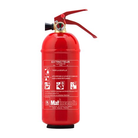 Extincteur à poudre ABC - 1kg VINMER - 412003