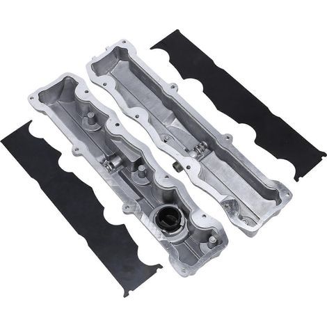 Couvercle de culasse en aluminium avec cache-soupapes pour Peugeot 206, 207, 301, 307, Citroën C4 et Sega. (1/5)