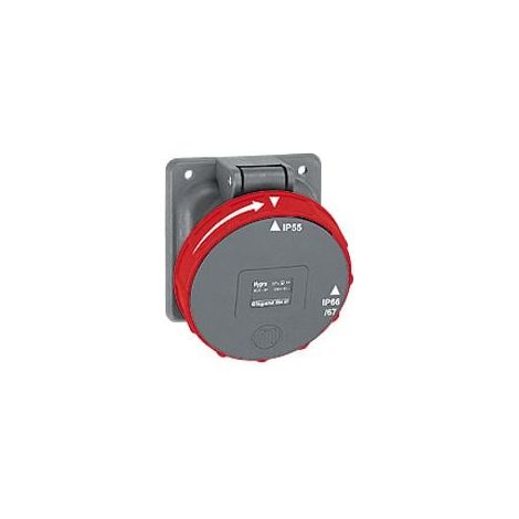 Prise fixe Hypra IP66/67-55 63A - 380V à 415V - 3P+N+T - LEGRAND