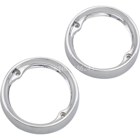 Pièces détachées pour motos : boîtiers de clignotants avant et arrière, anneaux auxiliaires, caches de phares Harley-Davidson, modifications pour Street Gliding et Road King. (1/5)
