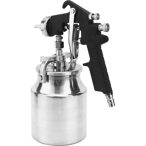 Pistolet à peinture pneumatique PQ-2 pour automobile, diamètre du pot inférieur : 2,0 mm (1/5)