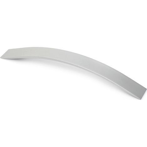 Asa de aluminio con acabado anodizado mate, dimensiones:232x25x32mm y entrepuntos:192mm -