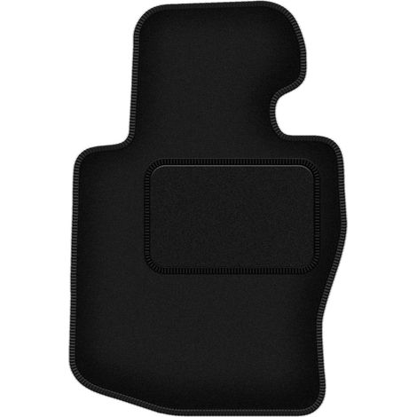Alfombrilla de terciopelo para el conductor para: BMW Serie 4 F36 coupé/cabrio xdrive (2014-2021) negra (1/5)