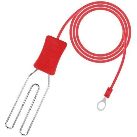 Électrificateur de noyau de plomb de clôture électrique de coeur, clôture électrique solaire, le connecteur de fil n'est pas facile à casser, durable et résistant, peut améliorer la sécurité de la cou (1/5)