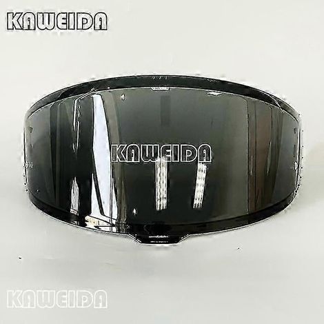 Visière de protection solaire et UV pour moto Shoei RF1400 NXR2 CWR-F2 CWR-F2R Z8 X15 X-Fifteen X-SPR Pro. Couleur : Noir foncé. (1/4)
