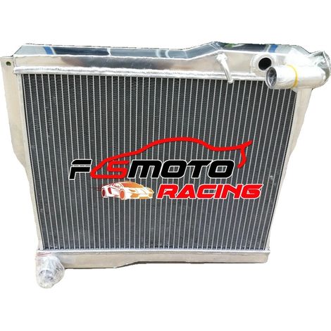Radiador totalmente de aluminio, construcción duradera, eficiencia de refrigeración mejorada, diseño ligero. (1/5)