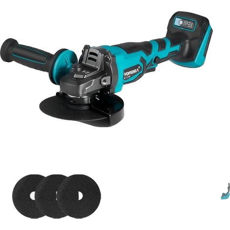 Meuleuse d'angle, moteur sans balais, vitesse variable, Pas de batterie (1/2)