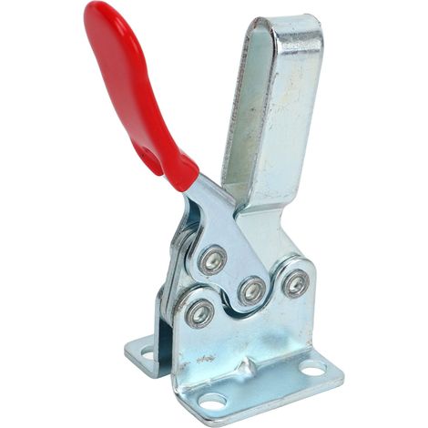Niederhalte-Kipphebelklemme mit vertikaler Schnellkupplung für T-Schienen-Nockenmechanismus, Werkzeugbauwerkzeug (1/5)