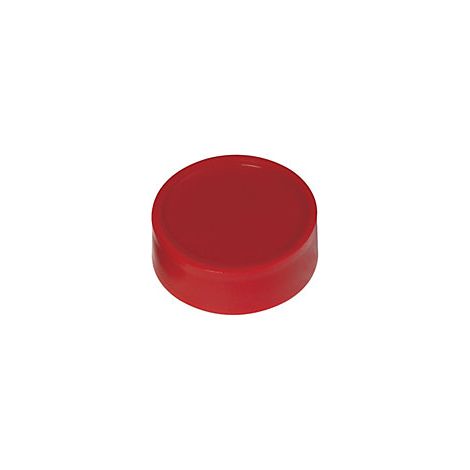 Imanes redondos  Ø 34 mm  UE 50 unid  en rojo (1/2)