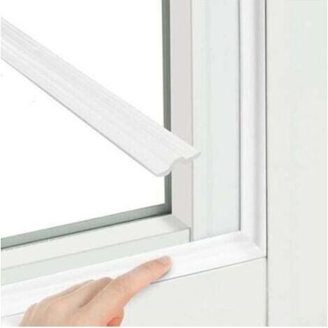 (Blanc, 3M3CM7MM)Joint de Isolant Fenetre Phonique, Autocollante Fenêtre Coulissante Bande Météo, Boudin Porte, Coupe-Vent et Anti-Poussière Joint Porte Fenetre (1/4)