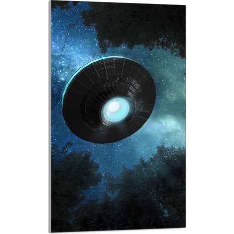 Glasschneidebrett 30x52 UFO