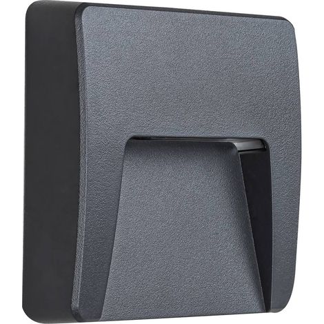 TRENTO, OUTDOOR WALL LAMP LED 3W BLACK (1/5)