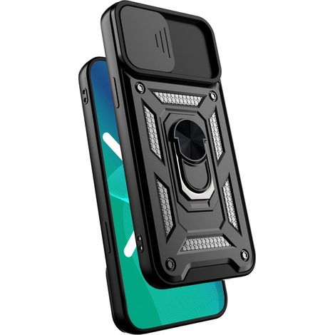 Gepanzerte Schutzhülle für iPhone 12, CamShield Slide, schwarz (1/5)