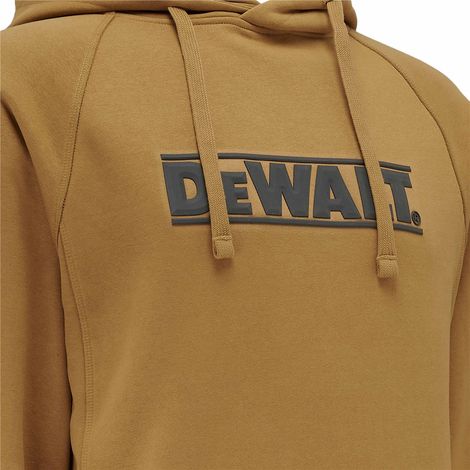 DEWALT Shellback Hoodie Black Logo Detail Side Phone Pocket 380GSM Hoody Medium (1/5)
