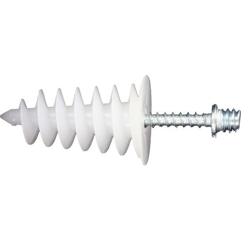 RAM – Lot de 10 chevilles Ø24 x 40 mm pour béton armé – 10 pattes à vis 7 x 45 mm – Résistance à l'arrachement 15 kg (1/4)