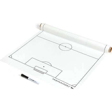 Tabellone tattico in lamina per calcio - 25 campi (1/2)