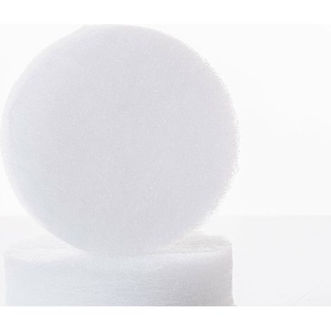 Filtre préfiltre Ø 13 cm pour paniers de skimmer standards et mini skimmers – Réduit l'encrassement – Améliore la filtration de l'eau – Pureflow