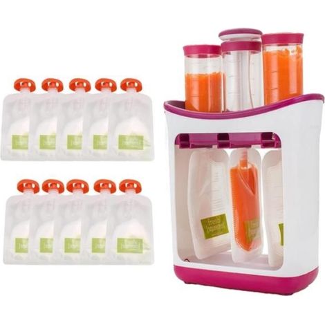 Station De Compression Pour Aliments Pour Bébé Machine À Aliments Pour Bébé Station De Compression Des Aliments Sachets Fraîchement (1/4)