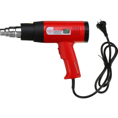 Chalumeau à air chaud de soudage plastique de qualité industrielle 1600W/2000W, outil à température réglable (1/5)