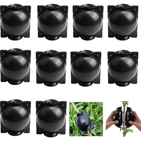 Boîte de croissance de racines, 10 pièces, boules d'enracinement réutilisables, outils de greffage, dispositif d'élevage, L-12CM (1/5)
