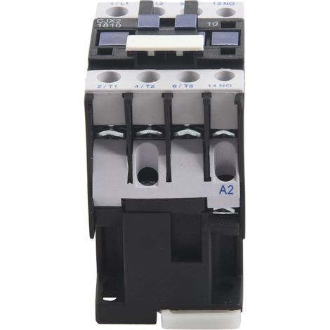 Contacteur Démarrage Moteur Relais Puissance 1NO AC 220V 50 60Hz 32A Triphasé Bobine (1/4)