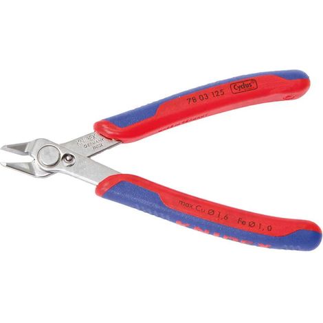 Pinzas Knipex super knips bordes afilados diseño ergonómico