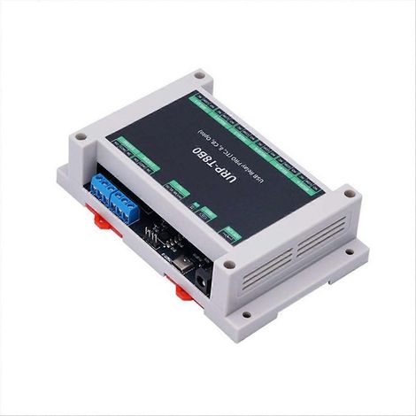 Carte de contrôle industrielle à relais USB PRO 8 voies avec rail d'isolation et relais de contrôle USB/TTL pour applications d'automatisation (1/5)