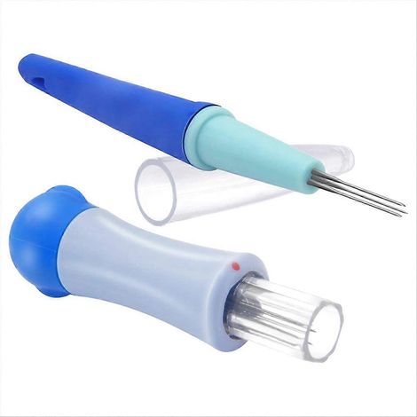 Set mit 2 Nadelfilzwerkzeugen, stiftförmiges Nadelfilzwerkzeug (1/5)