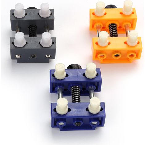Three-color watch repair tools, watch stand, stand for opening and repairing watches, stand for disassembling watches, home watch repair tools, black.--DTEKGAZ