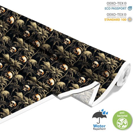 TESSUTI DECORATIVI PER ESTERNI OXFORD - Motivo Teschio I DX4795 (1/5)
