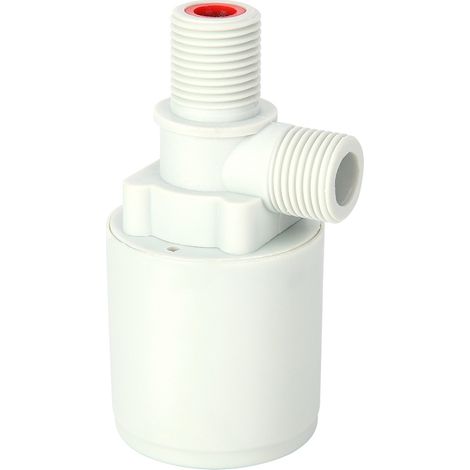 Vanne à bille flottante intérieure pour réservoir d'entrée, contrôle automatique du niveau d'eau, plastique G1/2 po (1/5)