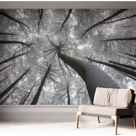 Carta da parati adesiva - lavabile - decorazione murale - per cucina - pellicola decorativa Paesaggio invernale 312x219 cm (1/5)