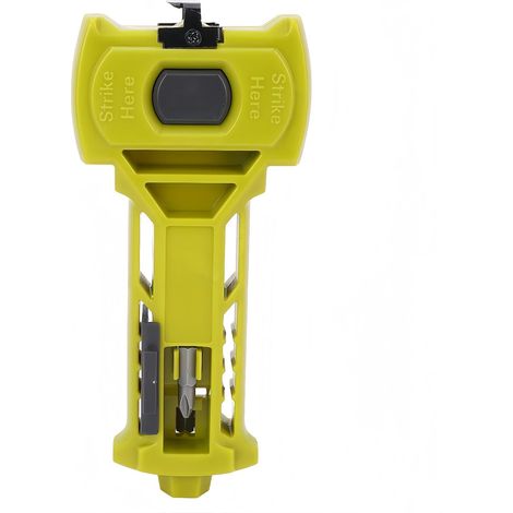 Kit professionale di precisione per la realizzazione di serrature a incasso, ideale per l'installazione di serrature quadrate e rotonde - verde (1/5)