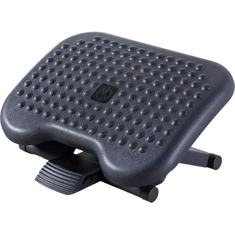 Repose-pieds réglable en hauteur et angle antidérapant pour bureau voyage 46cm×36 cm×11.5cm (1/5)