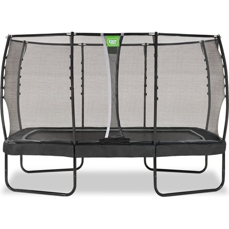 Trampoline EXIT Allure Premium 214x366cm - noir (1/5)