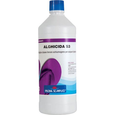 Antialghe Piscina Non Schiumogeno Lapi Alghicida Anti Alghe Manutenzione 5 Kg - Confezione da: 1 Kg
